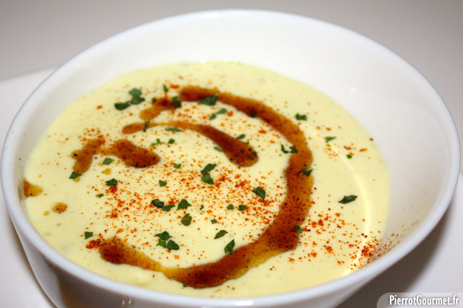 Espuma de pomme de terre et Magret aux miel et quatre épices