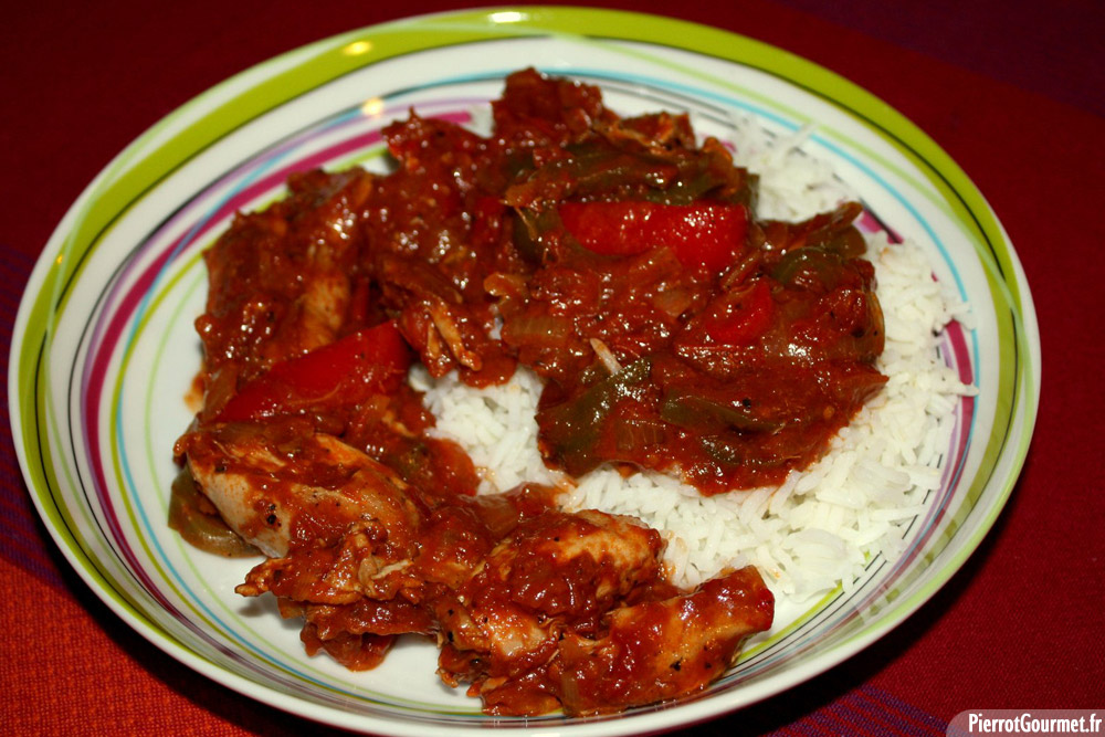 poulet basquaise