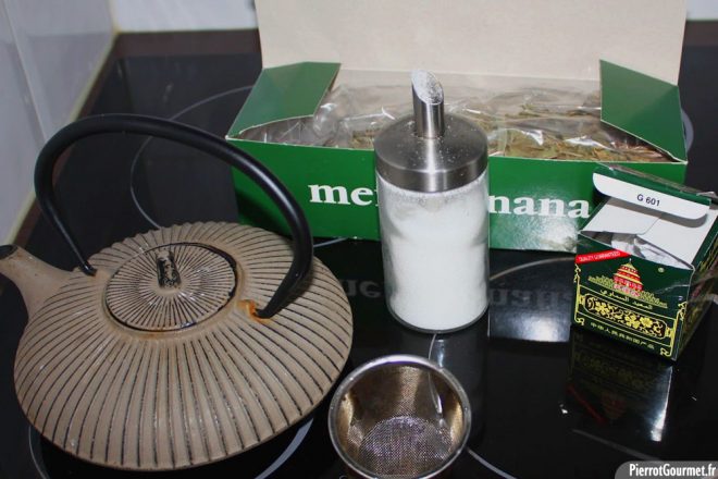 Recette de thé à la menthe