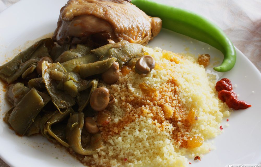 Couscous aux fèves PierrotGourmet.fr