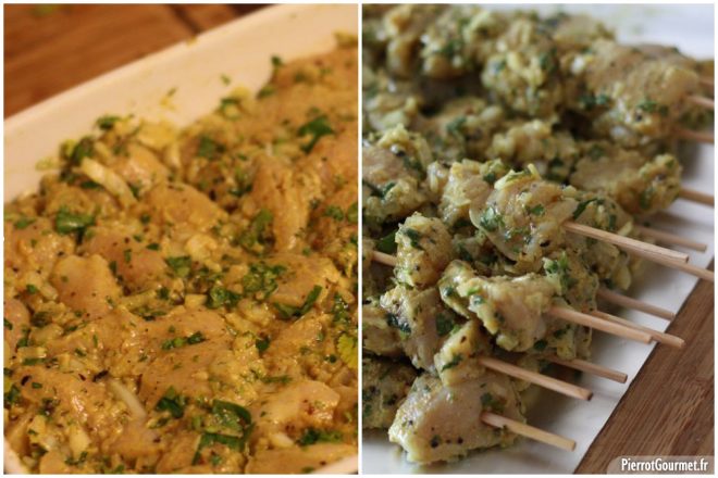 recette de brochette