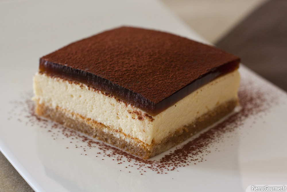 recette tiramisu gelatine